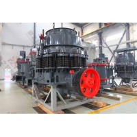 圓錐破碎機(jī)工作流程
