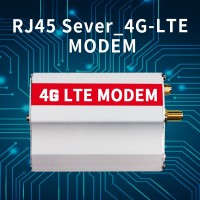 串口服務器4G全網(wǎng)通RJ45 Server 4G LTE MODEM數(shù)據(jù)傳輸終端